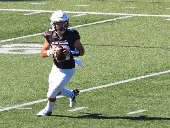 Saint Francis 2025 QB Aaron Knapp courtesy of Aaron Knapp050820233610